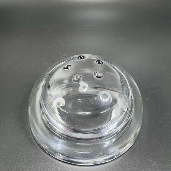 iittala Finland Glass Votive Holder Ballo Clear Glass Crystal Footed Tea Light - Picture 12 of 15